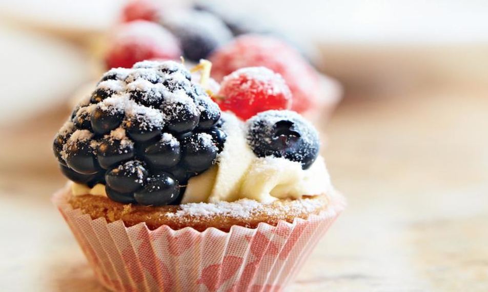 Рецепт корзиночки с заварным кремом и ягодами