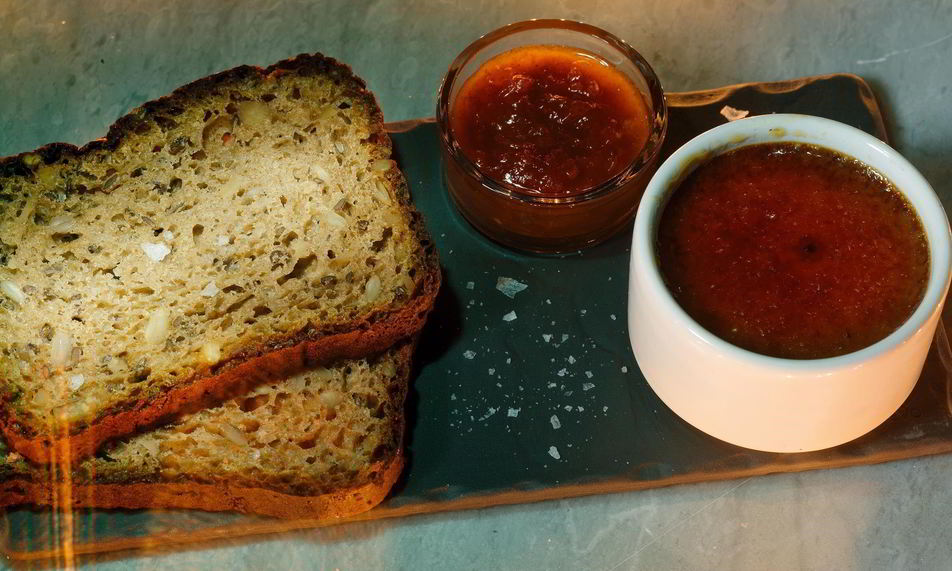 Рецепт крем-брюле из куриной печени