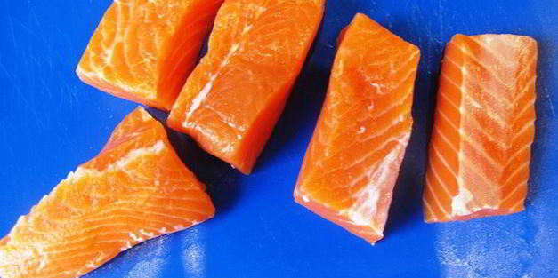 крем-брюле из лосося