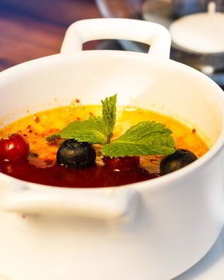 Крем-брюле из топленого молока