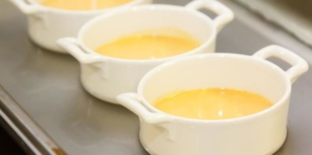 крем-брюле из топленого молока