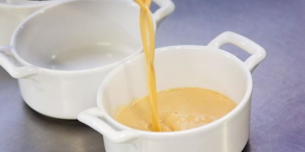 крем-брюле из топленого молока