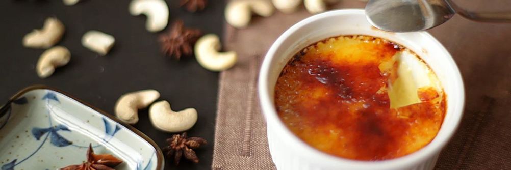 Крем-брюле с кешью