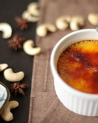 Крем-брюле с кешью