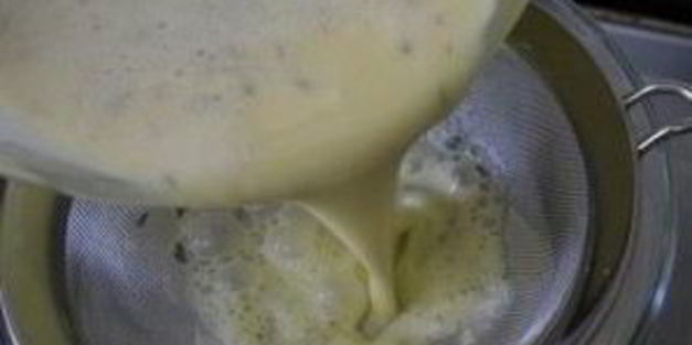 крем-брюле с лавандой и медом