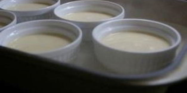 крем-брюле с лавандой и медом