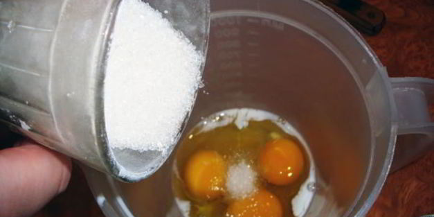 лавандовый заварной крем