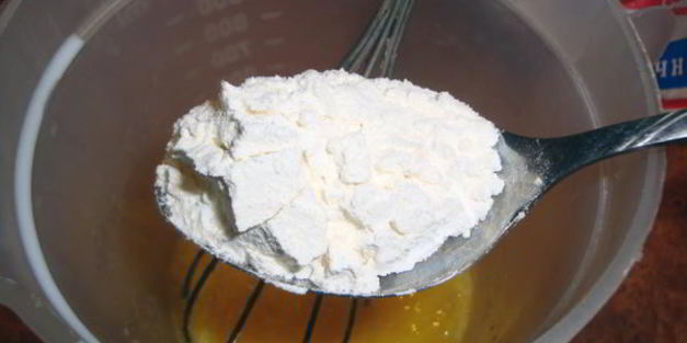 лавандовый заварной крем