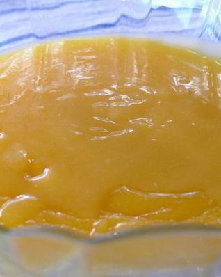 Лимонный заварной крем