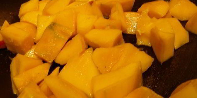 манго в ванильном креме
