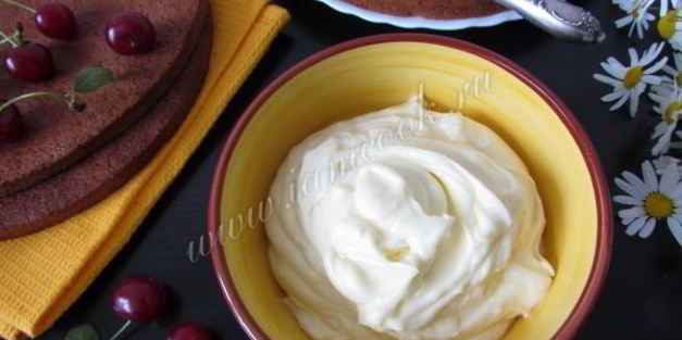 масляный крем для торта