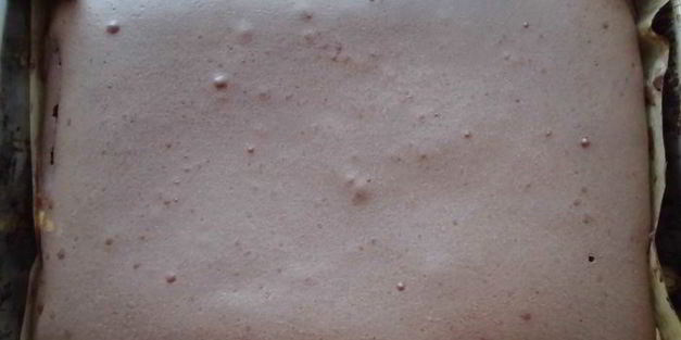 негритенок с творожным кремом