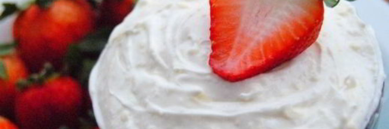 Низкокалорийный крем для торта