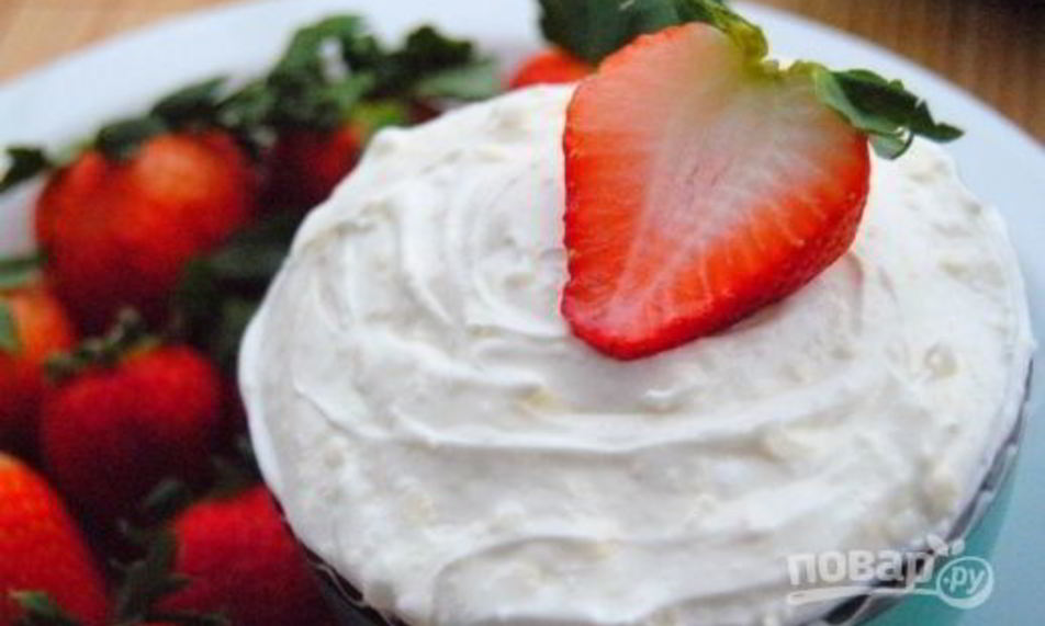 Рецепт низкокалорийный крем для торта