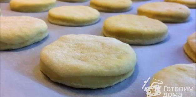 пончики с ванильно-шоколадным кремом