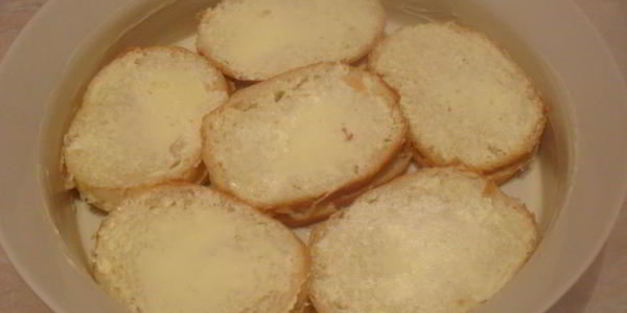 пудинг из булочки с кремом