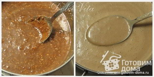 рулет рождественское полено с шоколадно-ореховым кремом