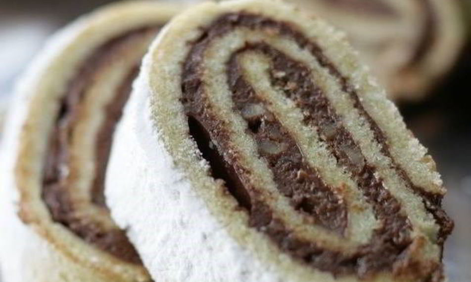 Рецепт рулет с орехово-шоколадным кремом