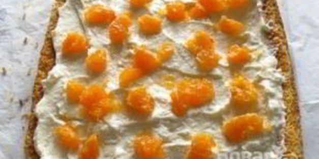 рулет с творожным кремом