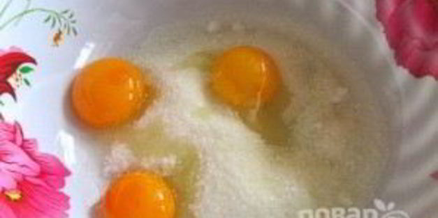 рулет с творожным кремом