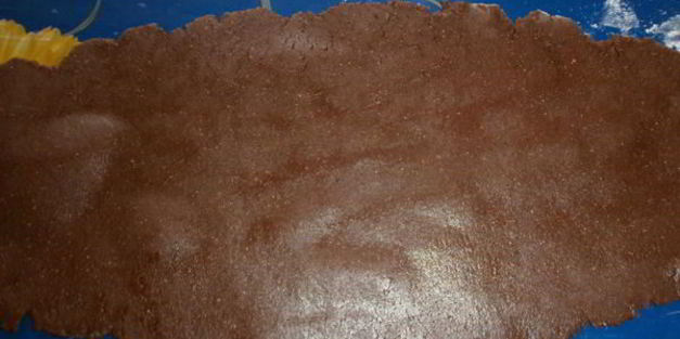 шоколадно-кофейные корзинки с кремом