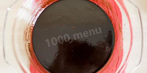 шоколадный крем для торта