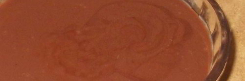 Шоколадный крем с вишней