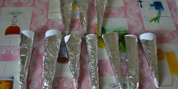 слоеные трубочки с заварным шоколадно-яблочным кремом