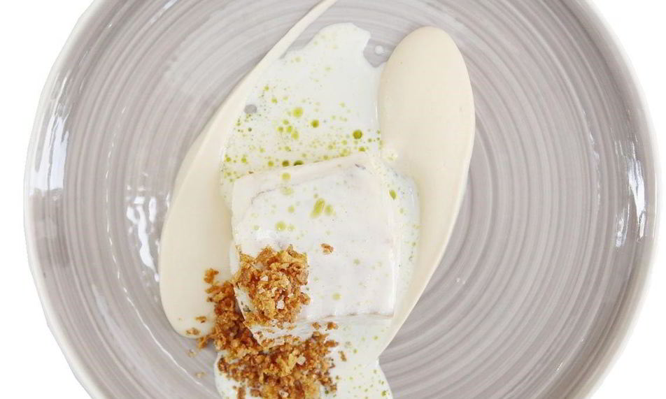 Рецепт треска с кремом из сельдерея