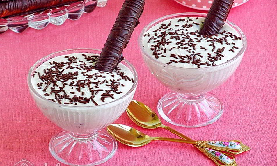 Рецепт творожно-банановый крем