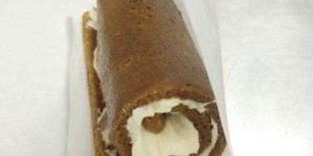 тыквенный рулет с кремом