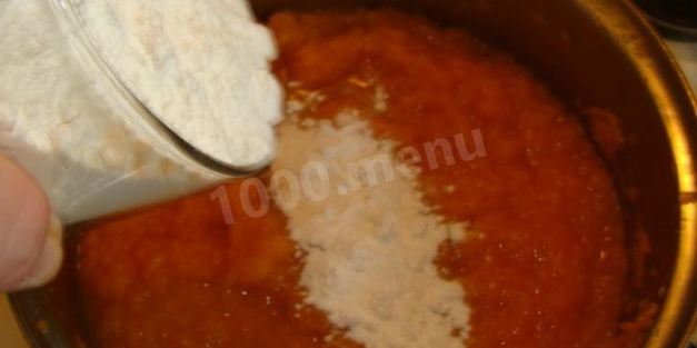 тыквенный рулет с творожным кремом