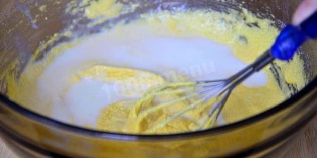 ванильный крем для торта наполеон на желтках