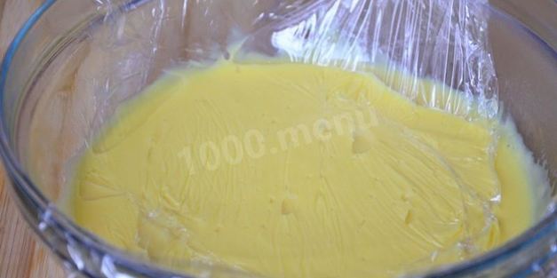 ванильный крем для торта наполеон на желтках
