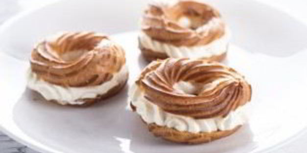 заварное тесто с творожным кремом