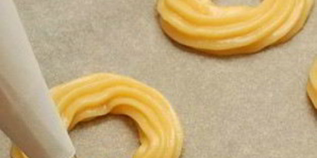 заварное тесто с творожным кремом