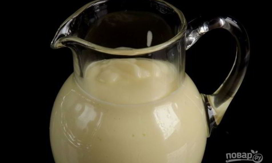 Рецепт заварной крем для торта наполеон