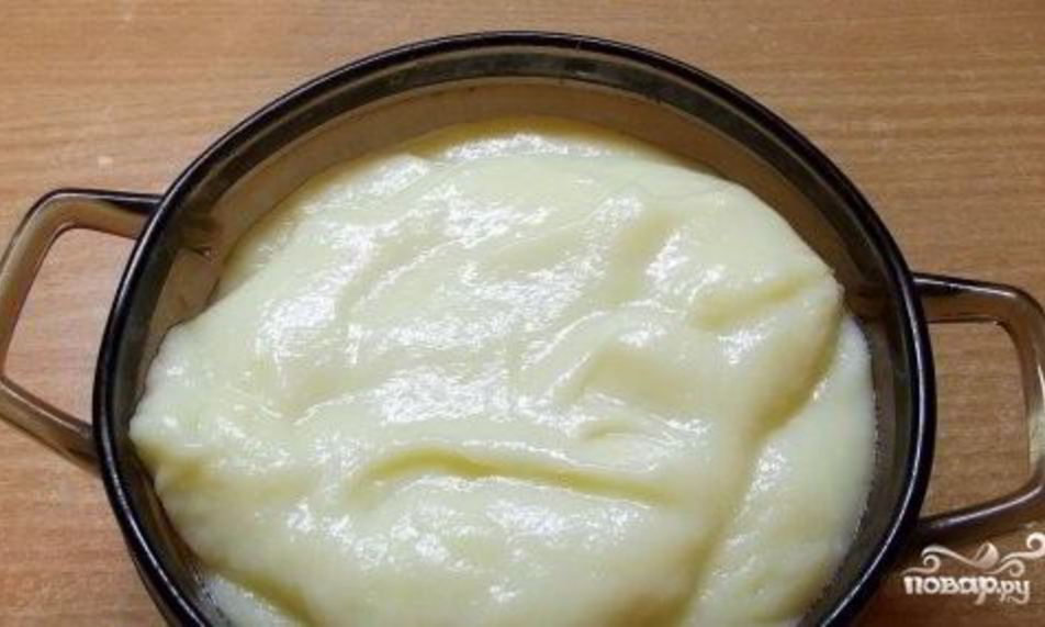 Рецепт заварной ванильный крем