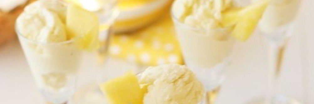 Ананасовое мороженое