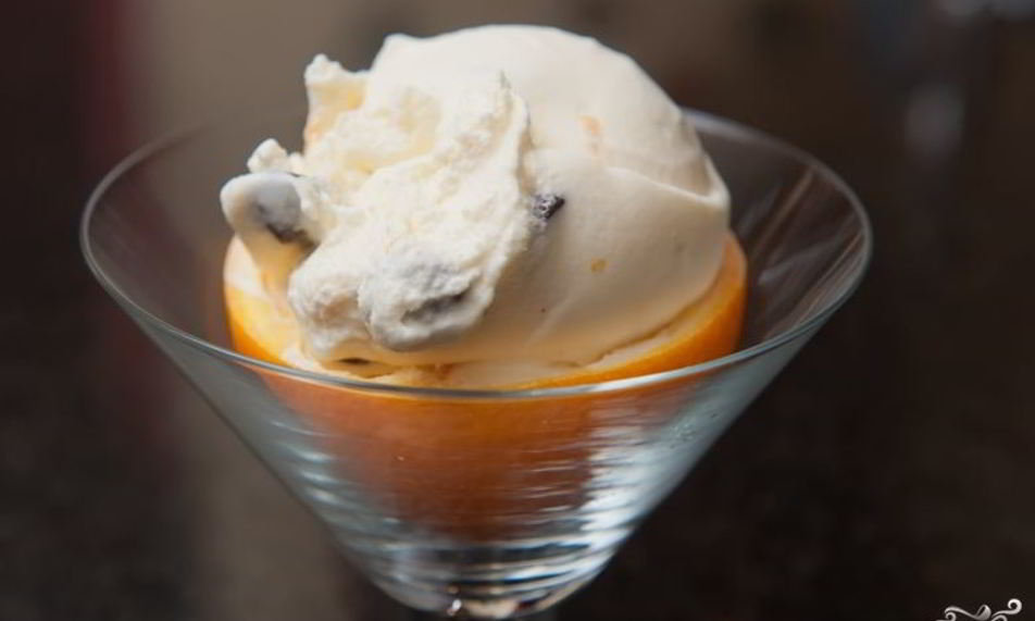 Рецепт апельсиновое мороженое