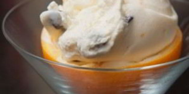 апельсиновое мороженое