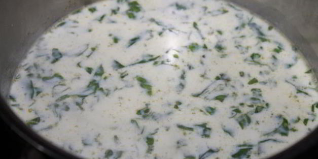 базиликовое мороженое