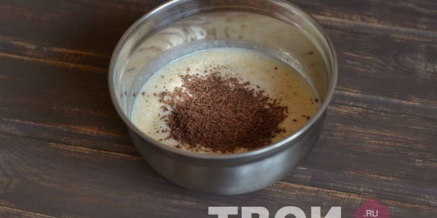 быстрое банановое мороженое с шоколадом