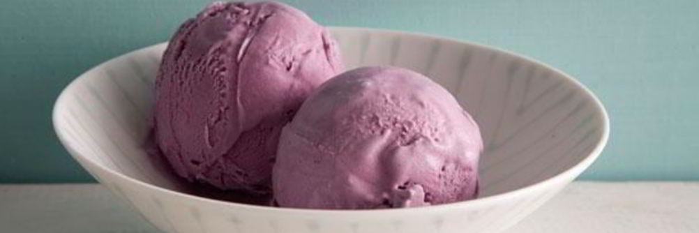 Черничное мороженое