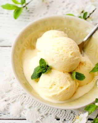 Домашнее мороженое на основе английского крема