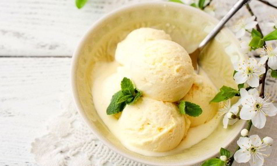 Рецепт домашнее мороженое на основе английского крема