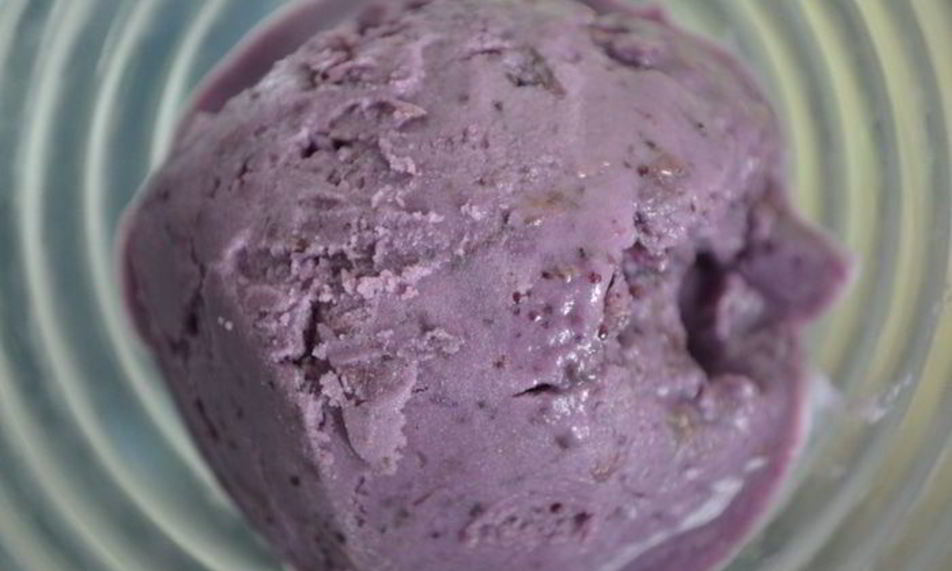 Рецепт идеал — черничное мороженое