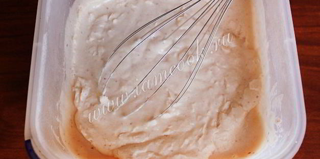 йогуртовое мороженое