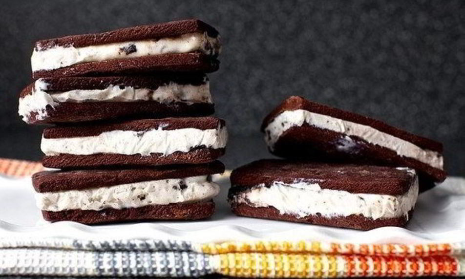 Рецепт классический сэндвич-мороженое