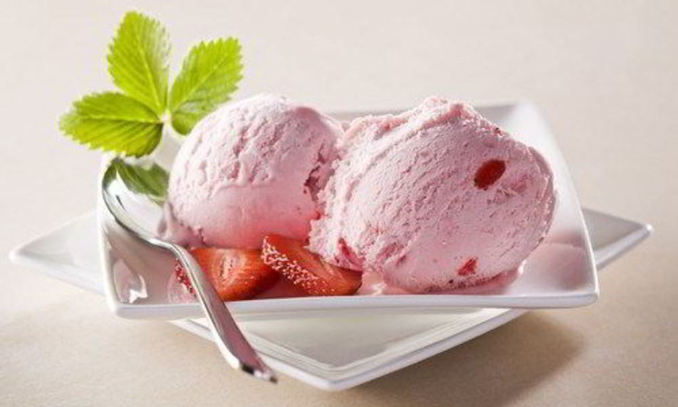 Рецепт клубничное йогуртовое мороженое